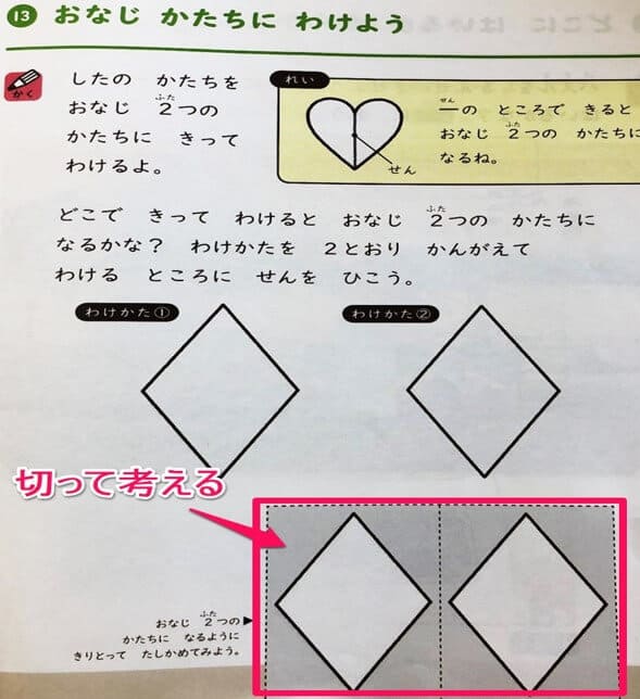 こどもちゃれんじ思考力特化コース　形の勉強