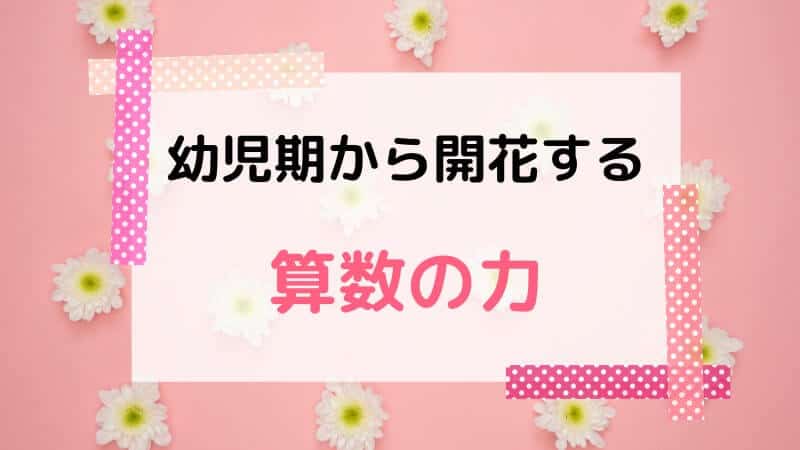 RISU算数を先取りする前に幼児期はまずRISUきっず