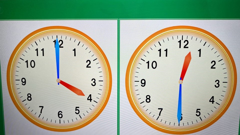 知識の問題：時計