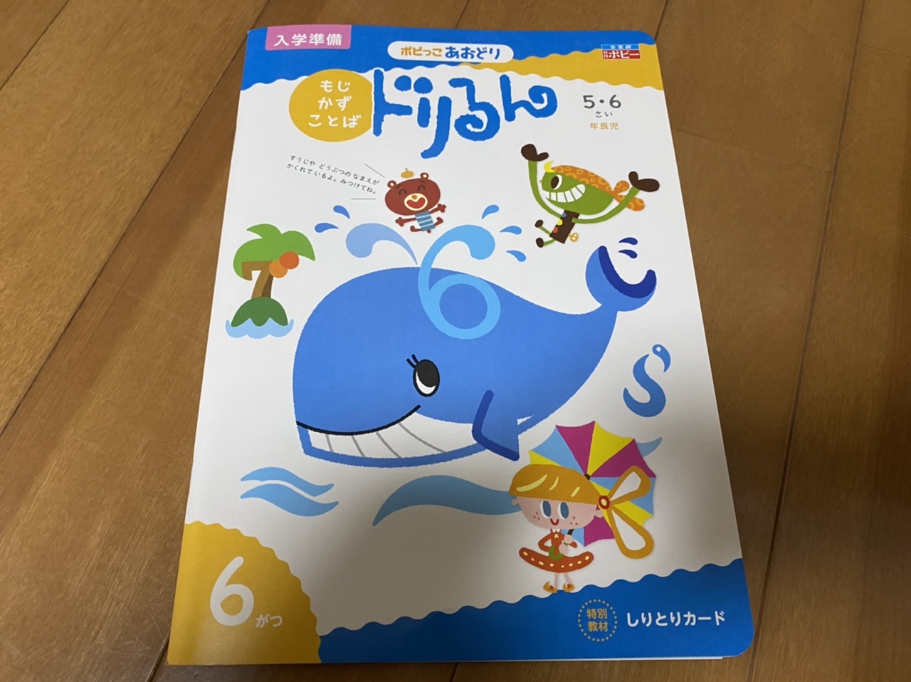 ポピー年長あおどり「ドリるん」