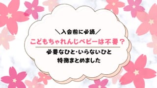 こどもちゃれんじベビー(baby)はいらない家庭は？相性がよい家庭も紹介