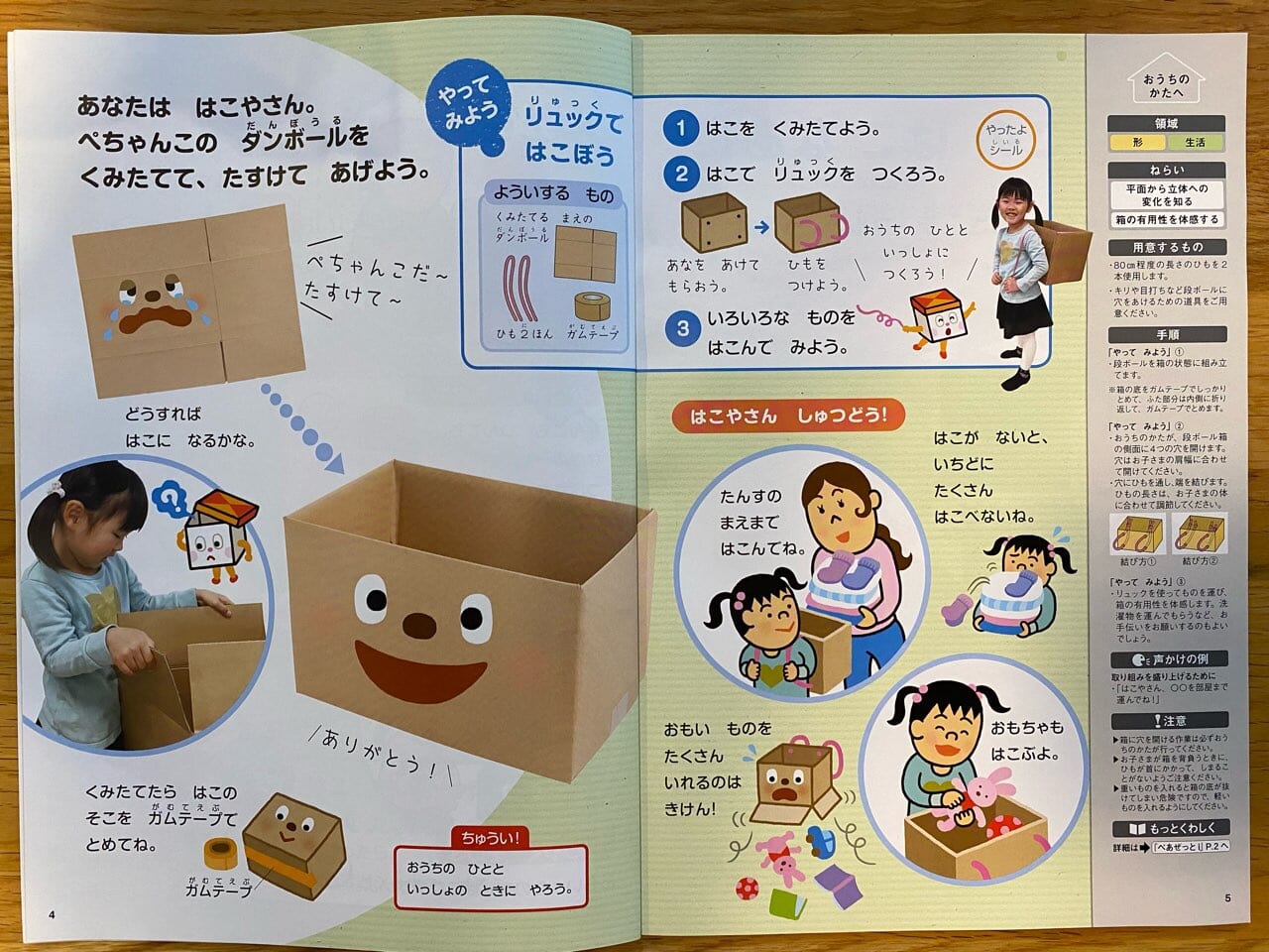 ぺあぜっとの学習内容「箱」