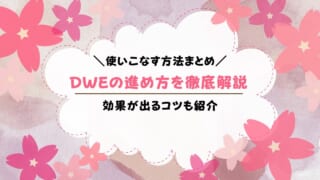 DWEの進め方まとめ！ディズニー英語システム教材の使い方