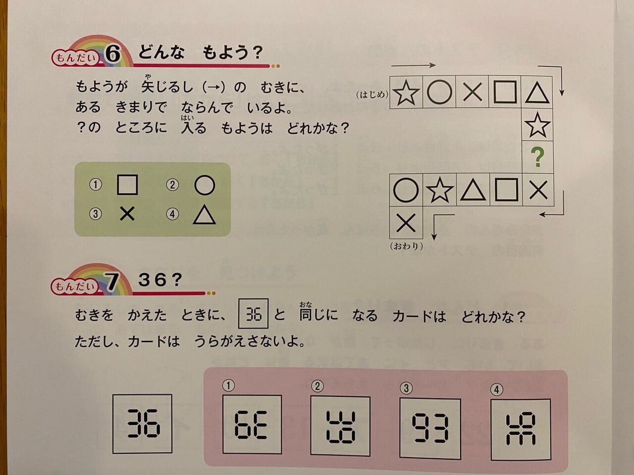 算数マスターズの問題